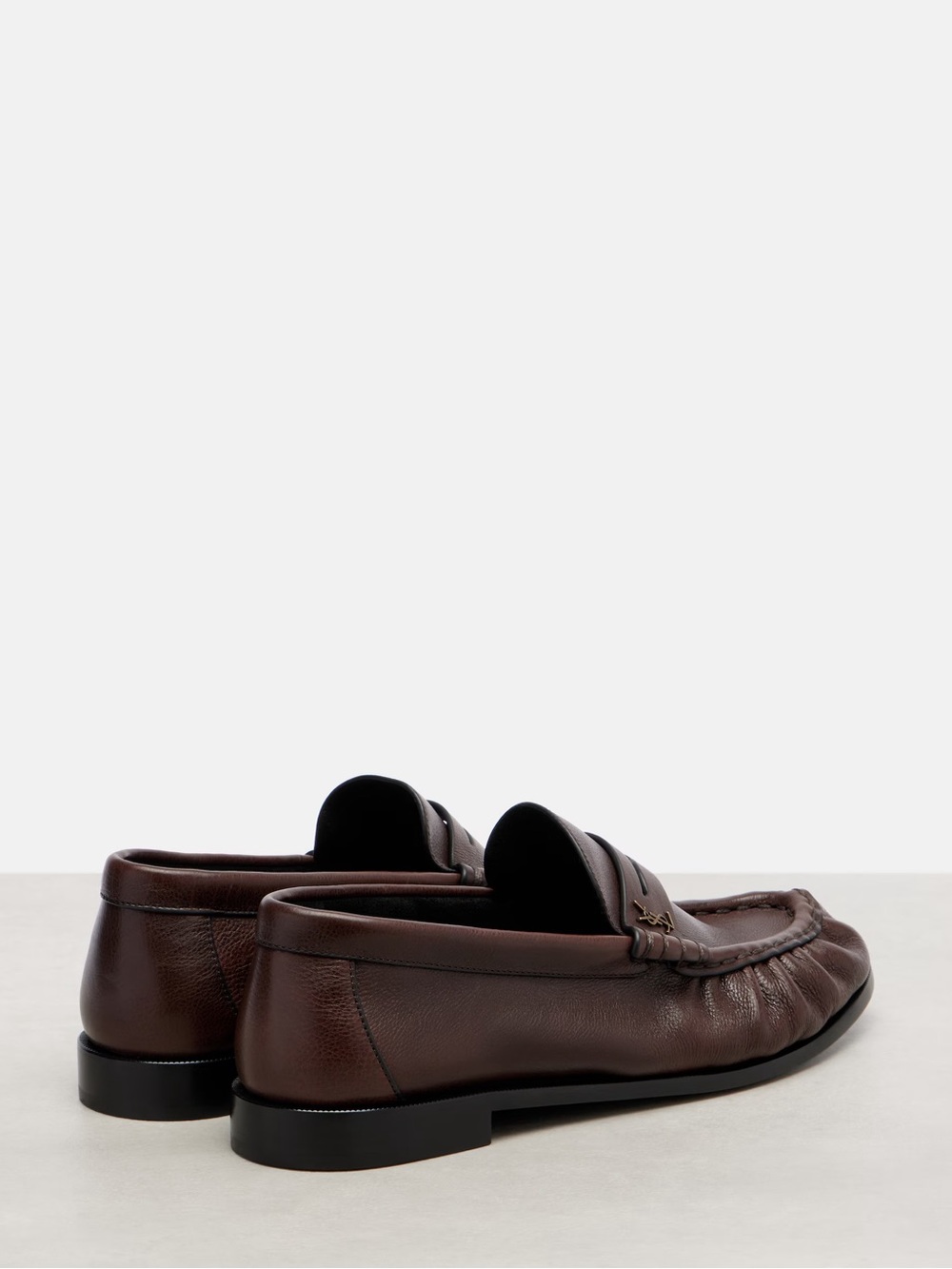 Saint Laurent Le Loafer in Paris Brown - Picture 12 of 16